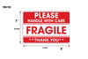 HANDLE WITH CARE STICKERS 500 STICKERS PER ROLL